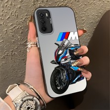 HONTINGA Oppo A16 ile Uyumlu Kılıfı Silikon Kenar Sert Arka Düşüme Önleyici Basitlik Anti Düşme Kamera Korumali Bmw Desen Telefon Kılıfı Kadın ve Erkek Için Uygundur K1-0590