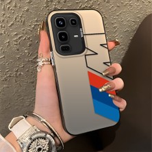 HONTINGA Infinix Note 50 4g ile Uyumlu Kılıfı Silikon Kenar Sert Arka Düşüme Önleyici Basitlik Anti Düşme Kamera Korumali Bmw Desen Telefon Kılıfı Kadın ve Erkek Için Uygundur K1-0591