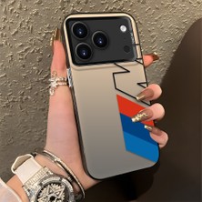 HONTINGA iPhone 17 Pro Max ile Uyumlu Kılıfı Silikon Kenar Sert Arka Düşüme Önleyici Basitlik Anti Düşme Kamera Korumali Bmw Desen Telefon Kılıfı Kadın ve Erkek Için Uygundur K1-0591