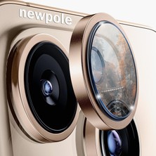 Hype Store [3 Adet] iPhone 16 Pro/iphone 16 Pro Max Için Kamera Safir Lens Koruyucu, Alüminyum 9h Temperli Cam