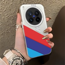 HONTINGA Vivo X300 Pro ile Uyumlu Kılıfı Silikon Kenar Sert Arka Düşüme Önleyici Basitlik Anti Düşme Kamera Korumali Bmw Desen Telefon Kılıfı Kadın ve Erkek Için Uygundur K1-0591