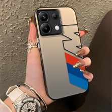 HONTINGA Poco X6 5g ile Uyumlu Kılıfı Silikon Kenar Sert Arka Düşüme Önleyici Basitlik Anti Düşme Kamera Korumali Bmw Desen Telefon Kılıfı Kadın ve Erkek Için Uygundur K1-0591