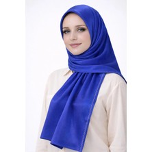 Mim Eşarp ve Şal Mısırlı Eşarpları Taşlı Jan Jan Abiye Şal 75X190 cm