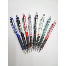 Rotring Tikky Mekanik 0,7mm 8 Li ( Mavi Siyah Kırmızı Lila Kahverengi Beyaz Yeşil Gülkurusu)