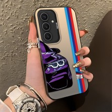 HONTINGA Samsung Galaxy S25 Plus ile Uyumlu Kılıfı Silikon Kenar Sert Arka Düşüme Önleyici Basitlik Anti Düşme Kamera Korumali Bmw Desen Telefon Kılıfı Kadın ve Erkek Için Uygundur K1-0588