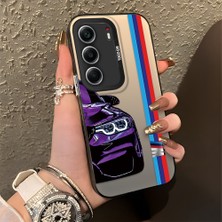 HONTINGA Tecno Camon 40 ile Uyumlu Kılıfı Silikon Kenar Sert Arka Düşüme Önleyici Basitlik Anti Düşme Kamera Korumali Bmw Desen Telefon Kılıfı Kadın ve Erkek Için Uygundur K1-0588