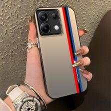 HONTINGA Redmi Note 13 Pro 5g ile Uyumlu Kılıfı Silikon Kenar Sert Arka Düşüme Önleyici Basitlik Anti Düşme Kamera Korumali Bmw Desen Telefon Kılıfı Kadın ve Erkek Için Uygundur K1-0589