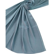 Mim Eşarp ve Şal Mısırlı Eşarpları Taşlı Jan Jan Abiye Şal 75X190 cm