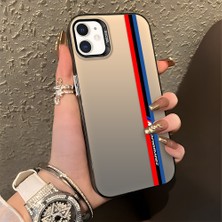 HONTINGA iPhone 12 Mini ile Uyumlu Kılıfı Silikon Kenar Sert Arka Düşüme Önleyici Basitlik Anti Düşme Kamera Korumali Bmw Desen Telefon Kılıfı Kadın ve Erkek Için Uygundur K1-0589