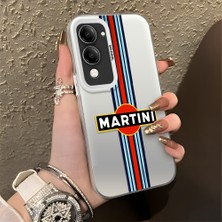 HONTINGA Vivo Y04 ile Uyumlu Kılıfı Silikon Kenar Sert Arka Düşüme Önleyici Basitlik Anti Düşme Kamera Korumali Bmw Desen Telefon Kılıfı Kadın ve Erkek Için Uygundur K1-0589