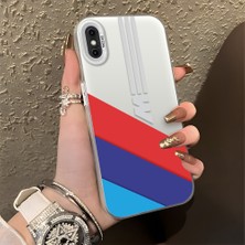 HONTINGA iPhone Xs Max ile Uyumlu Kılıfı Silikon Kenar Sert Arka Düşüme Önleyici Basitlik Anti Düşme Kamera Korumali Bmw Desen Telefon Kılıfı Kadın ve Erkek Için Uygundur K1-0591