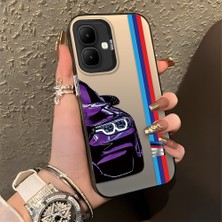 HONTINGA Infinix Smart 10 ile Uyumlu Kılıfı Silikon Kenar Sert Arka Düşüme Önleyici Basitlik Anti Düşme Kamera Korumali Bmw Desen Telefon Kılıfı Kadın ve Erkek Için Uygundur K1-0588
