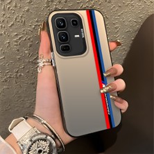 HONTINGA Infinix Note 50 Pro Plus ile Uyumlu Kılıfı Silikon Kenar Sert Arka Düşüme Önleyici Basitlik Anti Düşme Kamera Korumali Bmw Desen Telefon Kılıfı Kadın ve Erkek Için Uygundur K1-0589