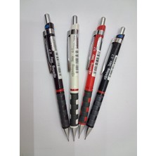 Rotring Tikky Mekanik 0,7mm 4 Lü ( Siyah Beyaz Kırmızı Kahverengi)