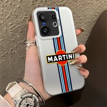 HONTINGA Vivo X200 Fe ile Uyumlu Kılıfı Silikon Kenar Sert Arka Düşüme Önleyici Basitlik Anti Düşme Kamera Korumali Bmw Desen Telefon Kılıfı Kadın ve Erkek Için Uygundur K1-0589