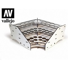 Vallejo 26008 Masa Üstü Ahşap Boya Standı, Köşe Modülü