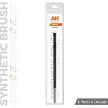 Ak Interactive Ak AKB011 Taraklı Uclu, Sentetik Kıllı Boya Fırçası