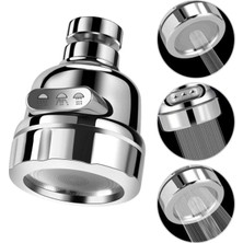 Özgürce Krom 3 Fonksiyonlu Oynar Musluk Başlığı, Pratik ve Şık Tasarım