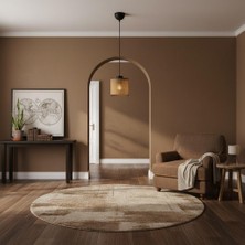 Elizim Home Lighting Antre 15'lik Hasır Görünümlü Abajur Sarkıt Avize