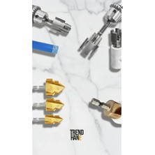 Freed Tools Pvc Havşa Seti ve 1/2- 3/4 Diş Açma Seti 5 Li Set