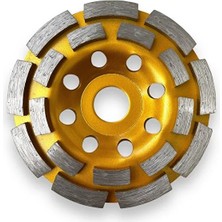 Thm Çift Sıra Elmaslı Beton Silme Yüzey Silme Temizleme Diski Ø115M-DOUBLE Row