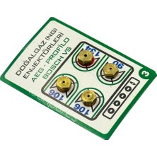 Süppürge Arçelik, Ile Uyumlu Beko, Altus  Lpg Enjektör Seti - Ocak Dönüşüm Meme Takımı Bosch Için - 9 Lokma