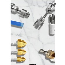 Freed Tools 5 Parça Pvc Plastik Boru Diş Açma ve Havşa Seti