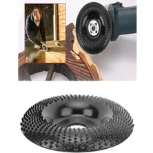 Trendhane Ahşap Işleme Diski 115 Mm. Avuç Taşlamalar Için Ahşap Törpü Disk