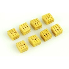 Constructo 80013 Blok ve Palanga-15 Adet-Ahşap - 5 Mm.