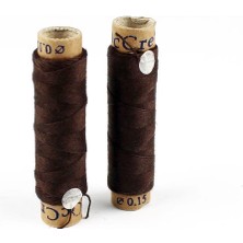 Occre 17031 0,15 Mm. Kahve Renkli Pamuk Iplik, 2 Makara