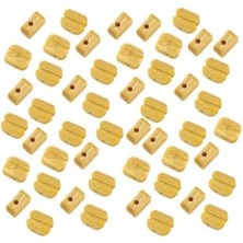 Occre 17000 Tek Delikli, 4 Mm. Blok, Ahşap, 20 Adet