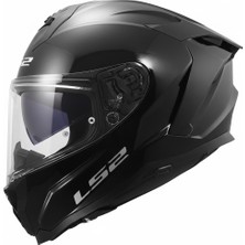 Ls2 Challenger 2 Siyah Kapalı Motosiklet Kaskı