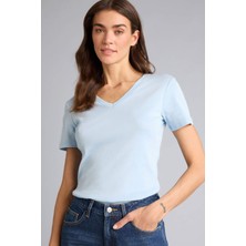 DeFacto %100 Pamuk Slim Fit Basic Ribana Tişört I1080AZ26SP
