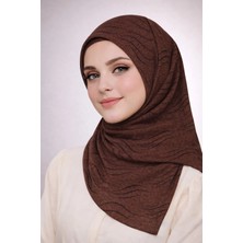 Mim Eşarp ve Şal Enba Mio Jazz (Caz) Desenli Eşarp 100X100 cm