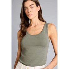 DeFacto Slim Fit Basic Yuvarlak Yaka Atlet I1059AZ26SM