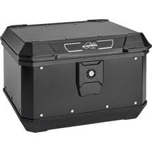 Kappa KMX400B Alüminyum Motosiklet Arka Çanta Siyah 40LT