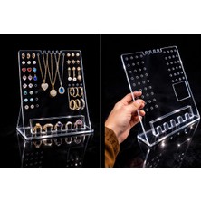 Özgürce Pratik ve Şeffaf Takı Düzenleyici Stand ile Düzeninizi Koruyun