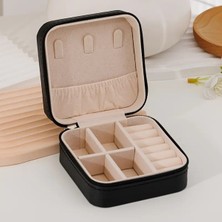 Özgürce Şık Çok Bölmeli Takı Kutusu, Kadınlar Için Renkli Organizer