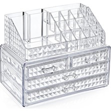 Özgürce Pratik 4 Gözlü Çekmece Organizer, Şık ve Kullanışlı Saklama Çözümü