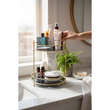 Özgürce Çok Amaçlı Iki Katlı Kozmetik ve Takı Düzenleyici Organizer