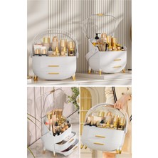 Özgürce Çekmeceli Çok Amaçlı Düzenleyici, Krem Renk Organizatör