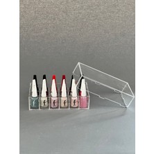 Özgürce Şeffaf 18’li Oje Standı, Düzenli ve Şık Kullanım Sağlar