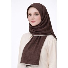 Mim Eşarp ve Şal Biyeli Müslin Düz Renk Şal 90X190CM