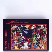 Mskteleshop Hobi Malzemeleri Turuncu Puzzle