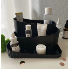 Özgürce Fırça ve Ruj Bölmeli Masa Üstü Makyaj Organizeri