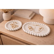 Özgürce Şık ve Zarif Dekoratif Takı Tabağı Seti, Evinize Şıklık Katar