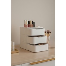 Özgürce Şık 3 Çekmeceli Makyaj Organizeri, Pratik ve Kullanışlı Depolama