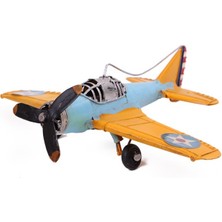 Derin Stok Dekoratif Metal Uçak