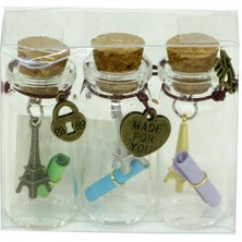 Derin Stok Dilek Şişesi 3'lü Set Hediyelik