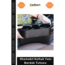 Carlburn #bardaklık Ergonomik Çok Amaçlı Araç Içi Depolama Dağınıklık Giderici Oto Koltuk Yanı Bardak Tutucu